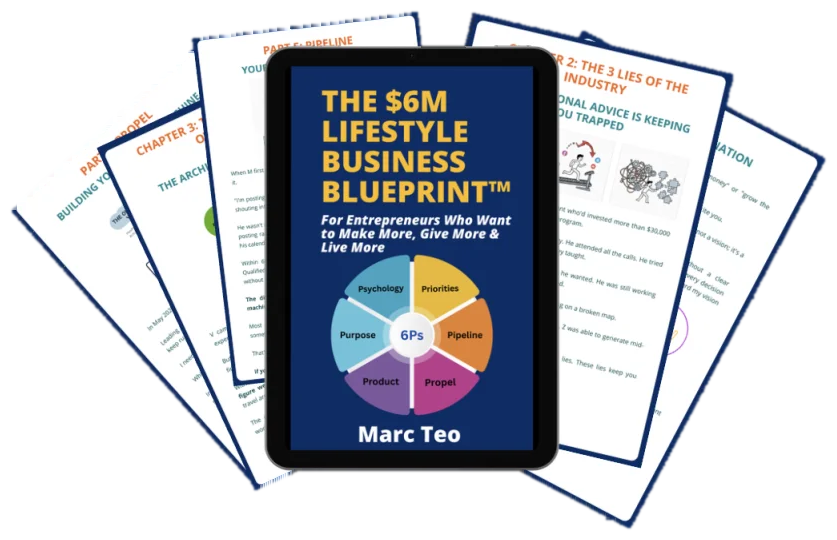 The Lifestyle Business Playbook, cover mockup