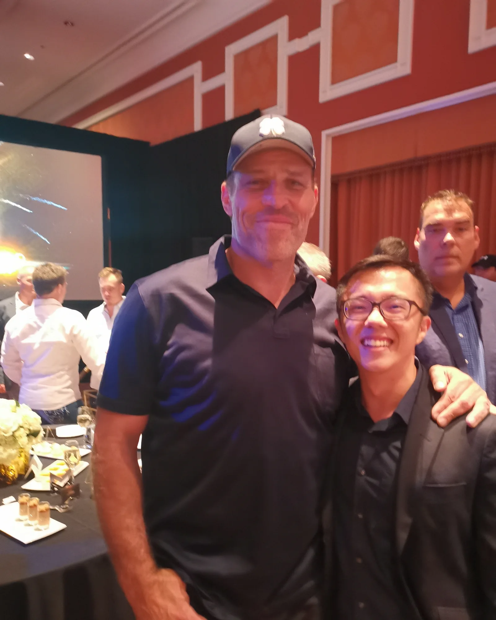 Marc with Tony Robbins, Las Vegas, 2019
